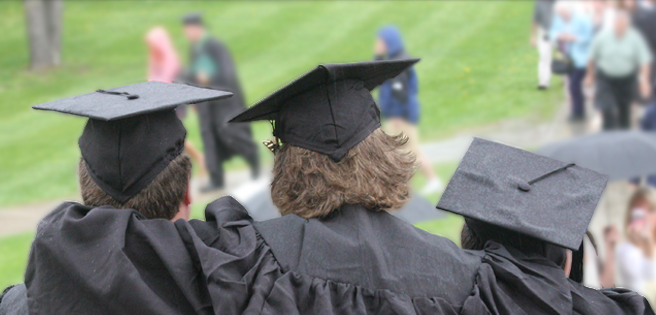 Graduation Day at Castleton